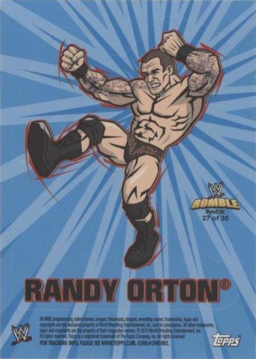 2010 Topps Rumble Pack - Randy Orton #27