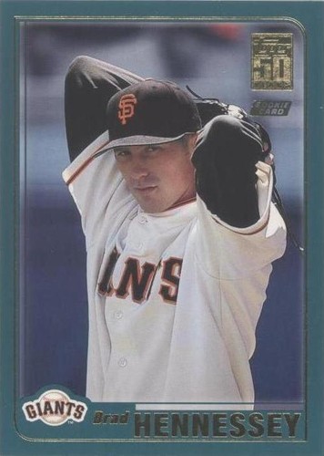 2001 Topps Traded & Rookies - Brad Hennessey #T256