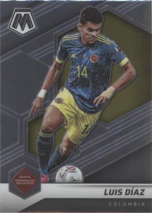 2021-22 Panini Mosaic FIFA Road to World Cup Luis Diaz #180