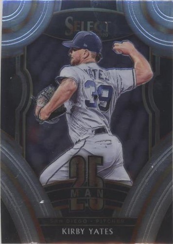 2020 Panini Select - Kirby Yates #25M-CL