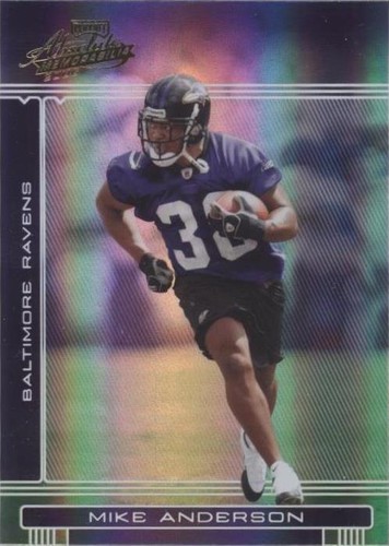 2006 Playoff Absolute Memorabilia Mike Anderson #51