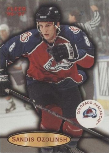 1996-97 Fleer - Sandis Ozolinsh #23