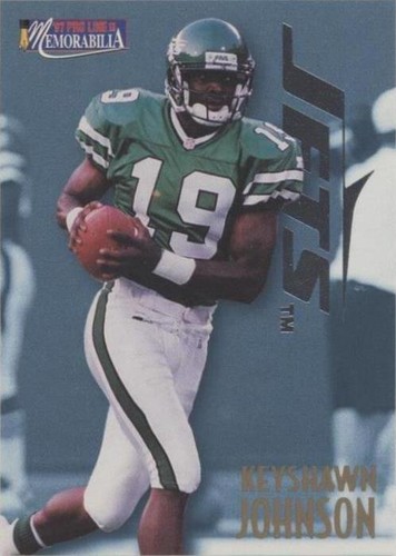 1997 Pro Line II Memorabilia Keyshawn Johnson #MEM34