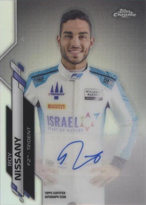 2020 Topps Chrome Formula 1 - Roy Nissany #F1A-RN