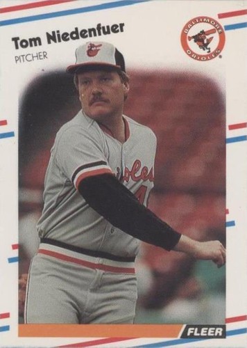 1988 Fleer - Tom Niedenfuer #568