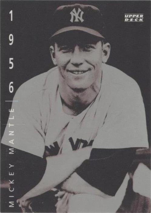 Ken Burns Baseball 1994 Upper Deck: The American Epic - Mickey Mantle #63