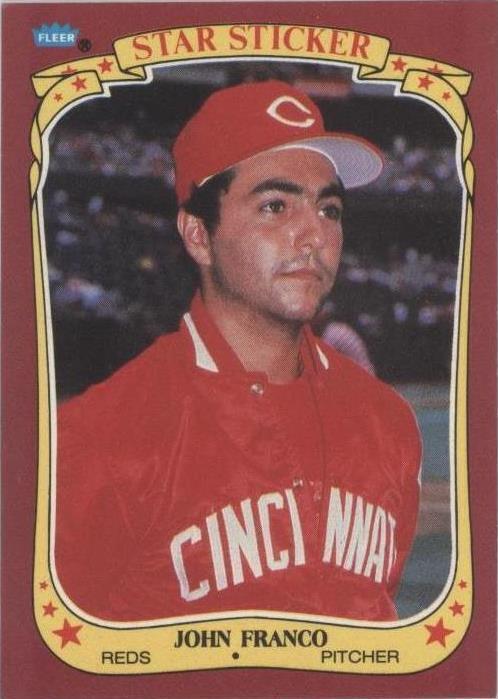 Pegatinas Fleer Star 1986 - John Franco #39