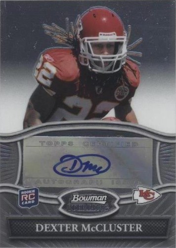 2010 Bowman Sterling Dexter McCluster #BSA-DM