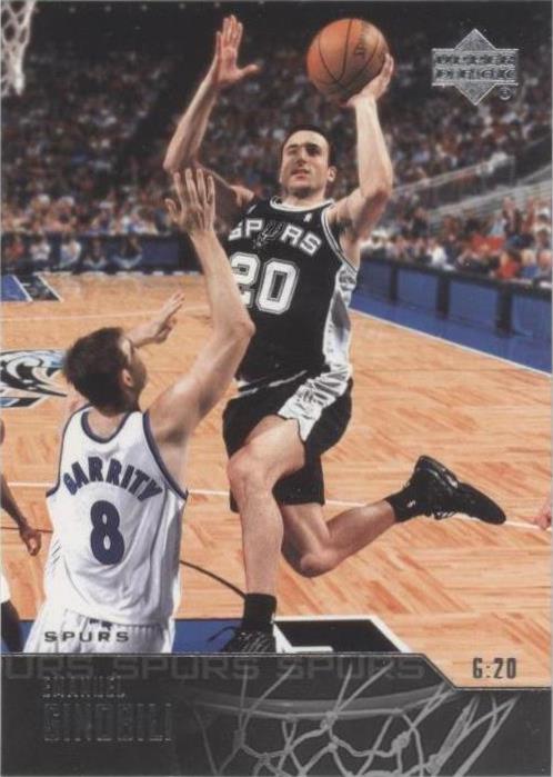 2003-04 cubierta superior - Manu Ginóbili #252