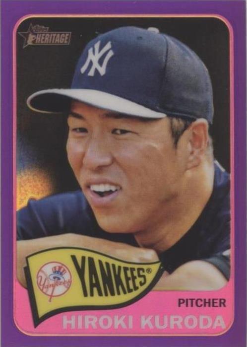 2014 Topps Heritage - Hiroki Kuroda #THC-30