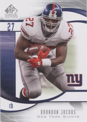 2009 SP Signature Edition Brandon Jacobs #94