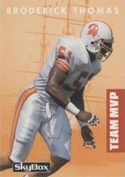 1992 Skybox Primetime Broderick Thomas #065