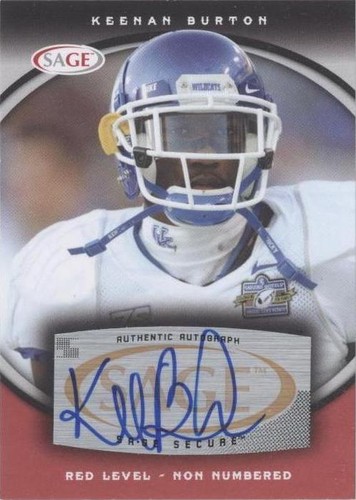 2008 SAGE Keenan Burton #A8