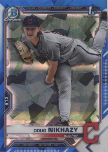 2021 Bowman Chrome Draft Sapphire Edition - Doug Nikhazy #BDC-143