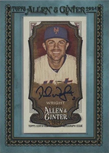 2024 Topps Allen & Ginter - David Wright #MA-DW