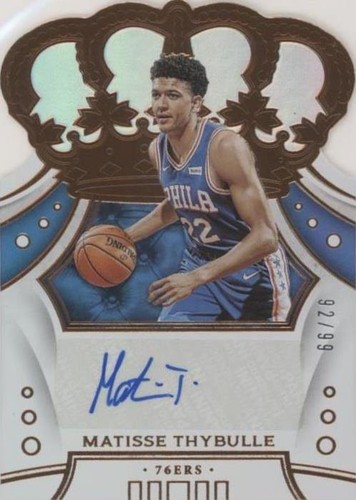 2019-20 Panini Crown Royale - Matisse Thybulle #CR-MTH