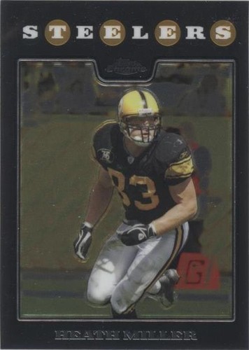 2008 Topps Chrome Heath Miller #TC100