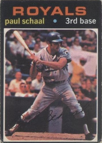 1971 O-Pee-Chee - Paul Schaal #487