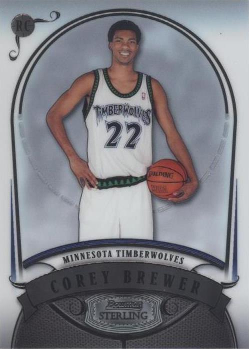 2007-08 Bowman Sterling - Corey Brewer #CB1
