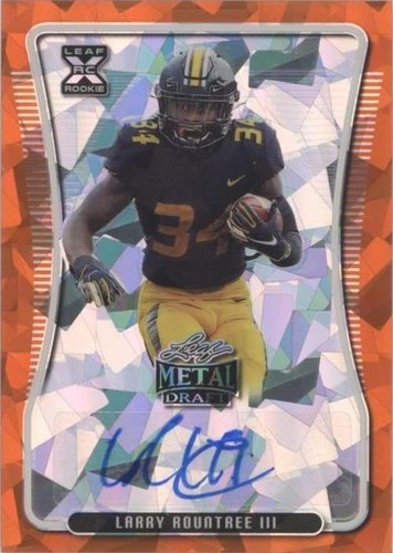 2021 Leaf Metal Draft Larry Rountree III #BA-LR3