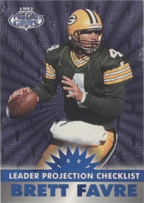 1997 Pro Line Gems Brett Favre #70