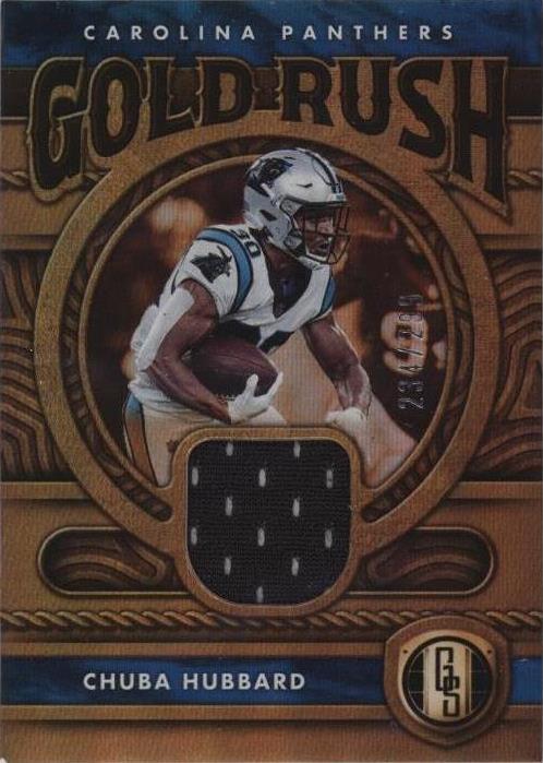 2022 Panini Gold Standard Chuba Hubbard #GR-CHU