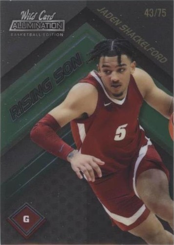 2021-22 Wild Card Alumination - Jaden Shackelford #RS-10