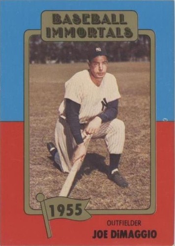 1980-87 SSPC Baseball Immortals - Joe DiMaggio #75