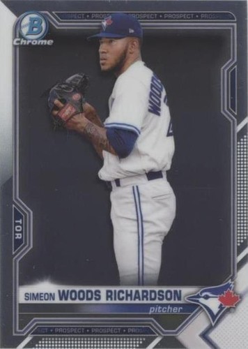 2021 Bowman - Simeon Woods Richardson #BCP-95
