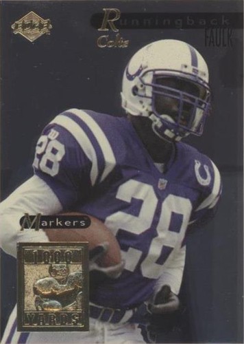 1998 Collector's Edge Supreme Season Review Marshall Faulk #13