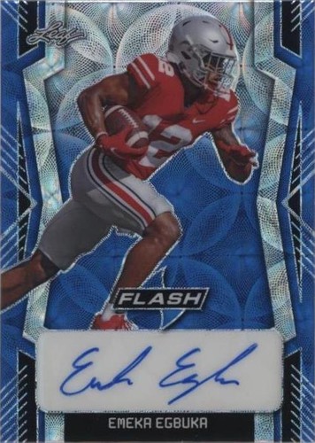 2022 Leaf Flash Emeka Egbuka #BA-EE1