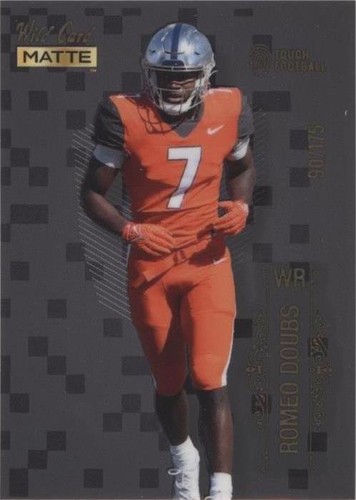 2022 Wild Card MATTE Romeo Doubs #MB-97
