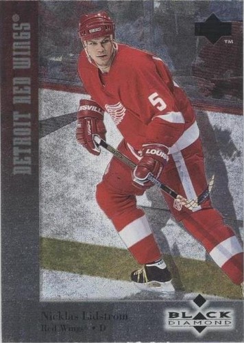 1996-97 Upper Deck Black Diamond - Nicklas Lidstrom #50