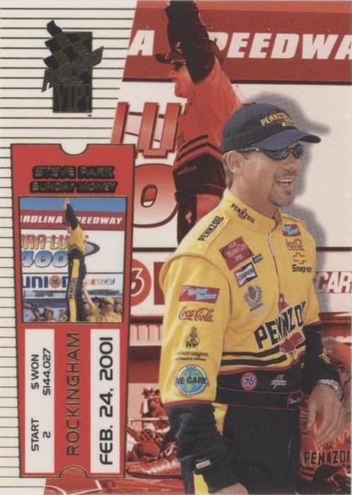2001 Press Pass VIP - Steve Park #20