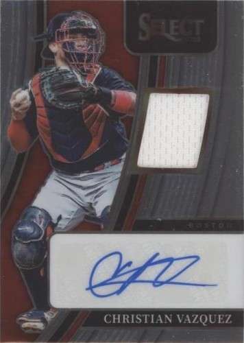 2022 Panini Select - Christian Vazquez #SM-CV
