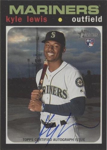2020 Topps Heritage - Kyle Lewis #ROA-KL
