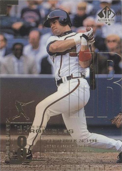 1999 SP Authentic - Javy Lopez #HR28
