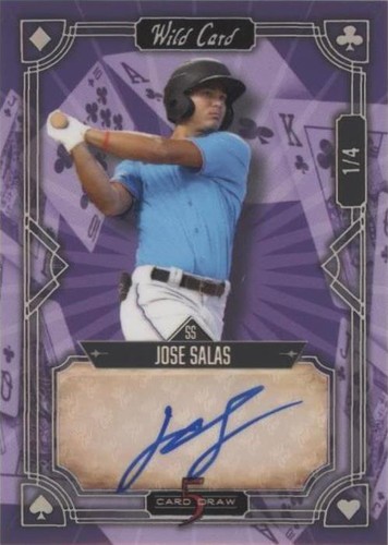 2023 Wild Card 5 Card Draw - Jose Salas #5CDCL-39