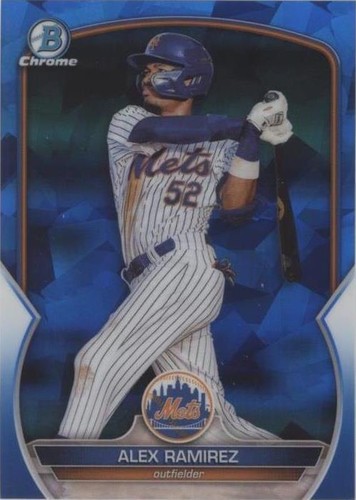 2023 Bowman Sapphire Edition - Alex Ramirez #BCP-50