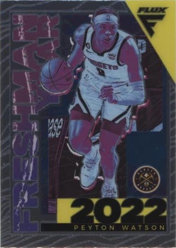 2022-23 Panini Flux - Peyton Watson #24