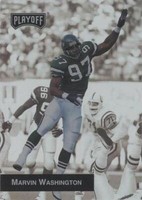 1993 Playoff Marvin Washington #219