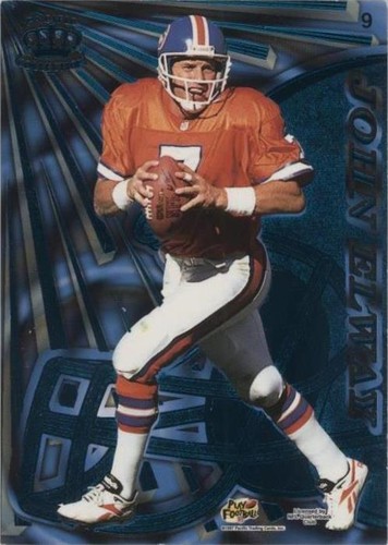 1997 Pacific Dynagon Prism Dan Marino John Elway #9