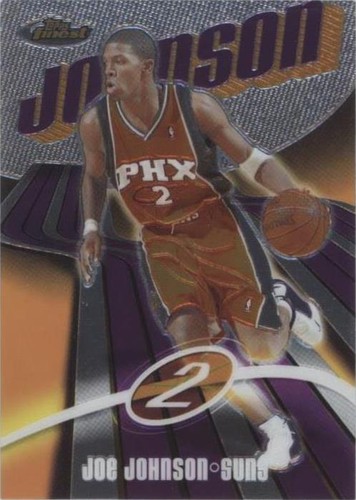 2003-04 Topps Finest - Joe Johnson #100