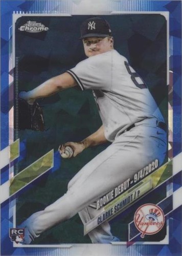 2021 Topps Chrome Update Series Sapphire Edition - Clarke Schmidt #US2
