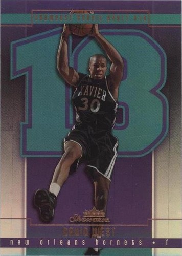 2003-04 Fleer Showcase - David West #129