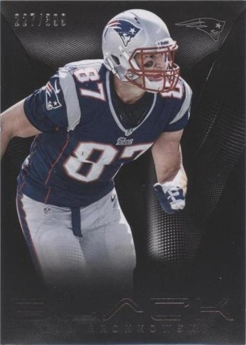 2013 Panini Black Rob Gronkowski #25
