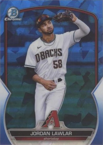 2023 Bowman Sapphire Edition - Jordan Lawlar #BCP-92