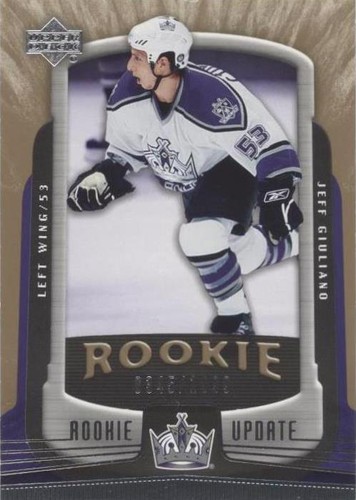 2005-06 Upper Deck Rookie Update - Jeff Giuliano #142