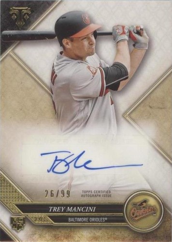 2017 Topps Triple Threads - Trey Mancini #RA-TM