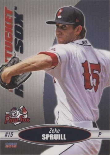 2015 Choice Pawtucket Red Sox - Zeke Spruill #29